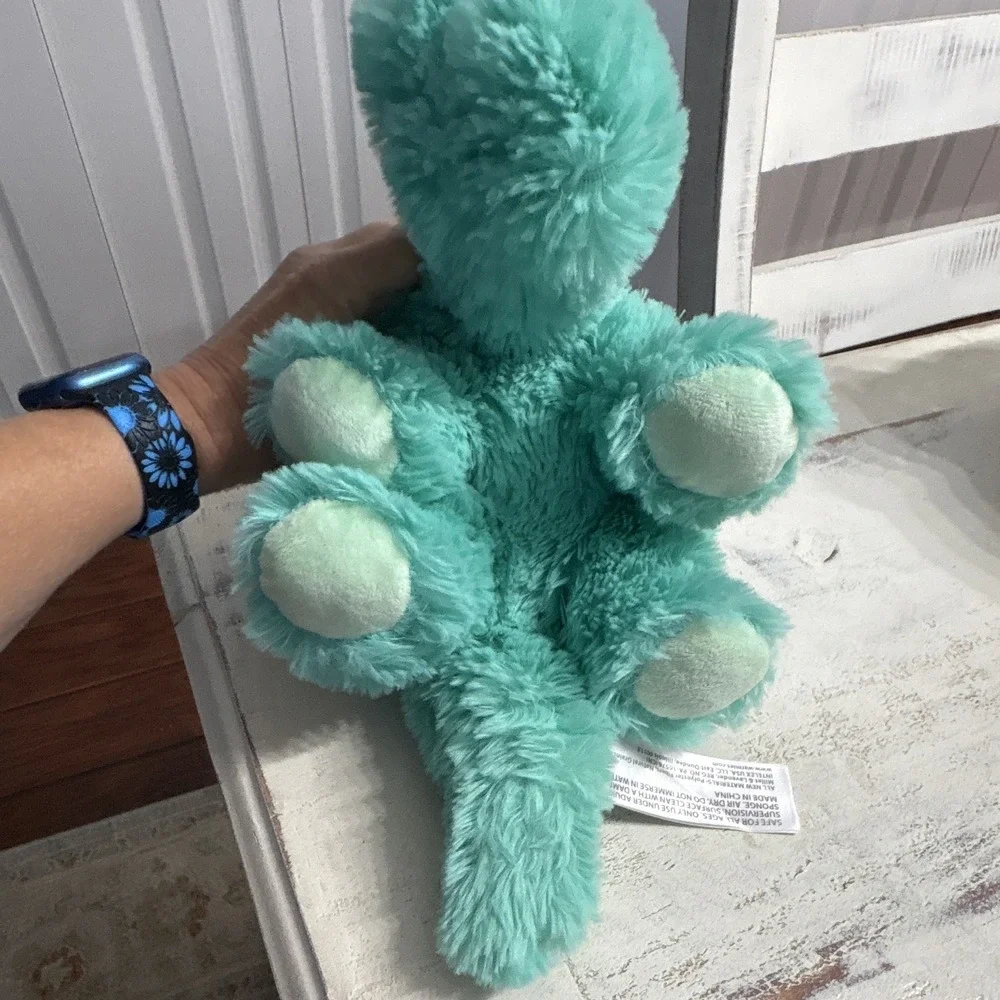 Warmies Microwaveable Plush Dinosaur Heat Pack Hot Pack Pain Relief Green